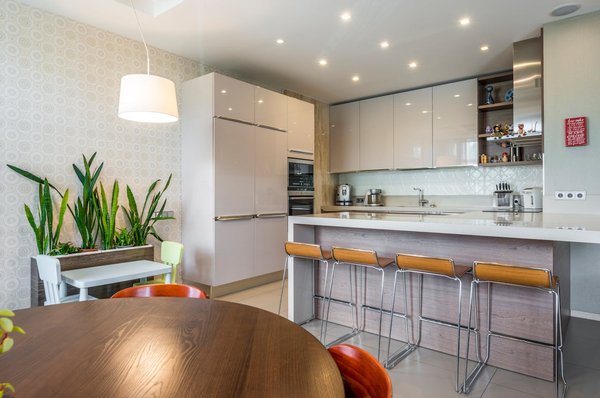 How does the orientation of your house affect your kitchen's natural lighting?